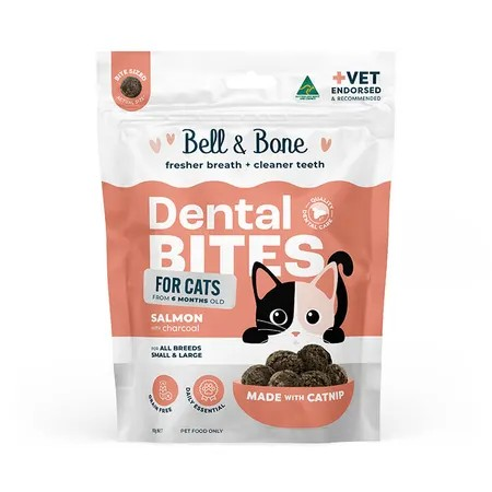 Bell & Bone Dental Bites Salmon Cat Treat