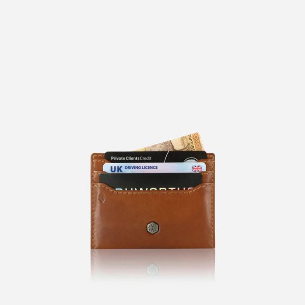 Leather Card Holder Tan