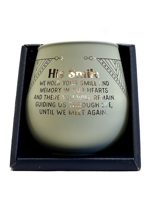 Mirror Candle Holder - His Smile
