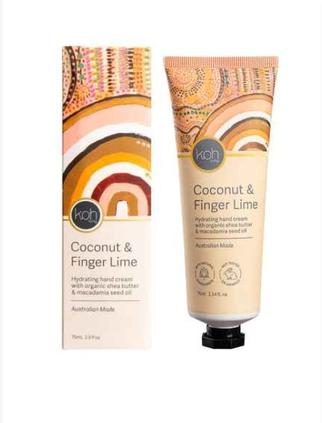 Koh Living-Hand Cream Coconut & Finger Lime