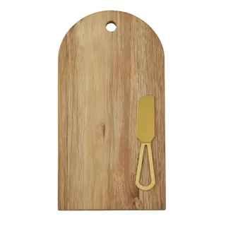 Axel Acacia Arch Board With Knife