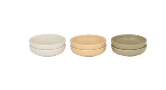 Dawn Ceramic Condiment Dish Set of 6