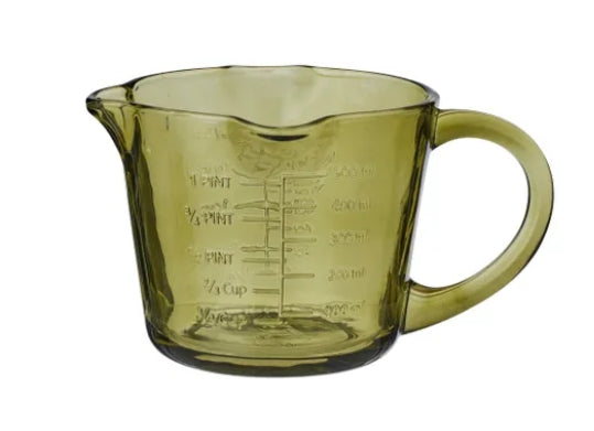 Lia Glass Measure Jug