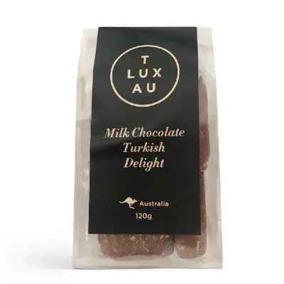 TLUXAU - Milk Chocolate Turkish Delight - 120g