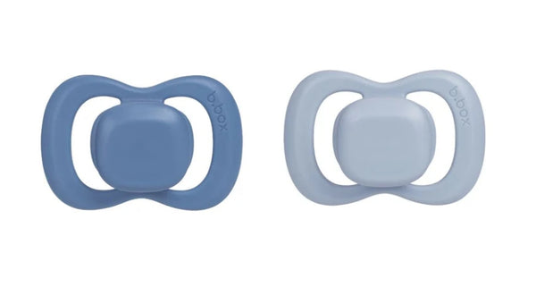 Pacifier Twin Pack Sky & Ocean 0-6M