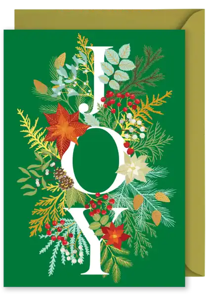 Christmas Card - 'Joy'