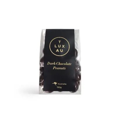 Dark Chocolate Peanuts - TLUXAU