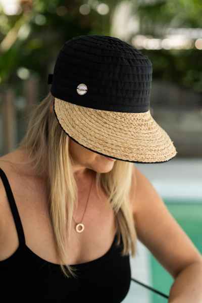 Sundaise - Millie Raffia Cap