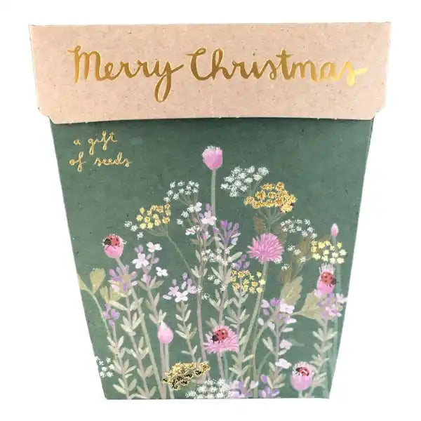 Merry Christmas Herbs - Gift Of Seeds Card