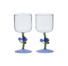 Sea Fish Set of 2 Wine Glass