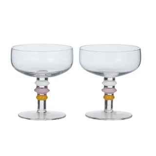 Tori Set of 2 Coupe Glass