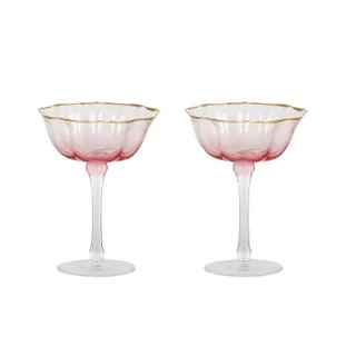 Hyatt Set of 2 Coupe Glass