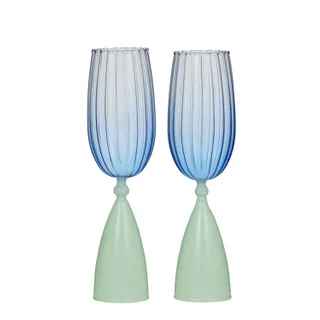 Lille Set of 2 Flute Glass