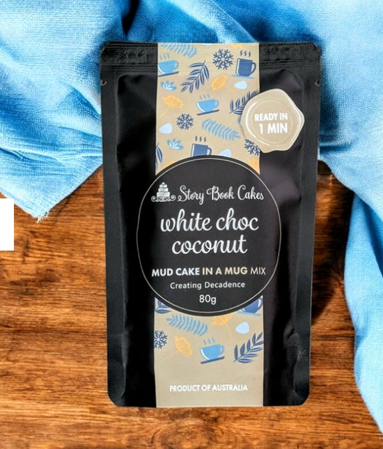 CAKE IN A MUG - White Choc Coconut