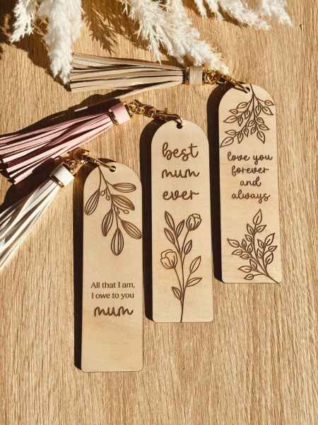 Arch Wooden Book Mark - Mothers Day Inspired