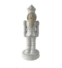 White Ceramic Nutcracker (Small)