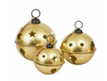 Gold Stackable Metal Bells