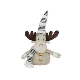 Fabric Reindeer Christmas Decoration