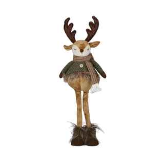 Christmas Fabric Standing Reindeer