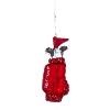 Golf Bag Ornament Glass