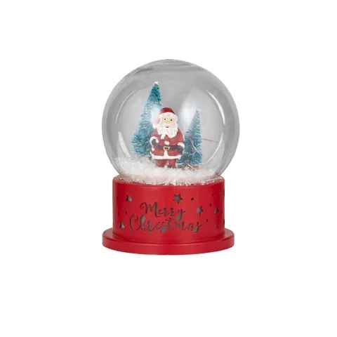 Santa Snow Globe (Plastic)