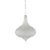 Glacial Onion Glass Christmas Tree Ornament