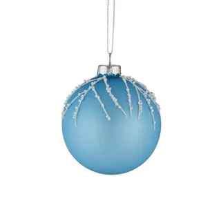 Cerulean Glass Bauble