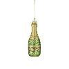 Bottle of Bubbles Christmas Tree Ornament - Glass