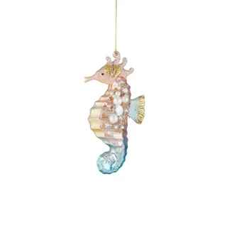 Le Seahorse Glass Ornament