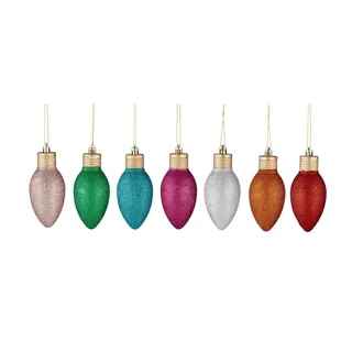 Christmas Party Light Baubles - Plastic