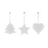 White Christmas Tree Hangers