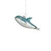 Whale Glass Ornament