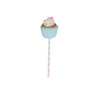 Blue Cupcake Stick