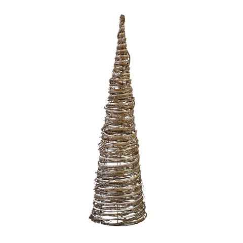 LED Rattan Cone Christmas Tree (Large)