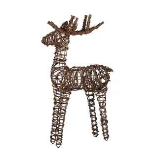 Rattan Standing Deer