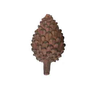 Christmas Pinecone Poly Decoration