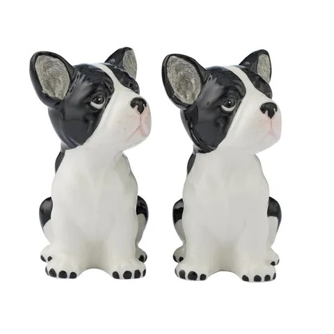 Frenchie Ceramic S&P Set