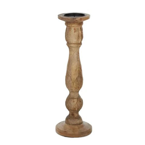 Naya Wood Candle Holder