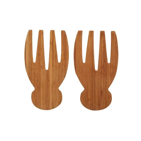 BALA SET OF 2 BAMBOO SALAD HANDS