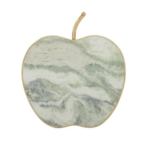 Apple Marble & Brass