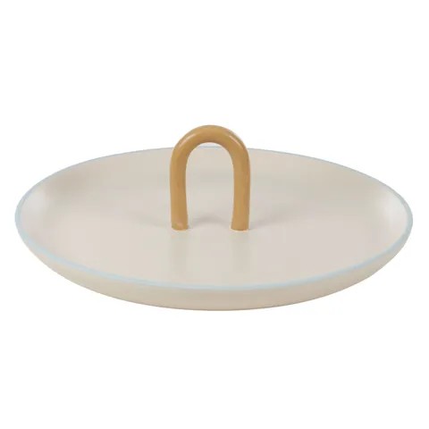 VIVA CERAMIC PLATTER WITH HANDLE (GIFT BOXED)