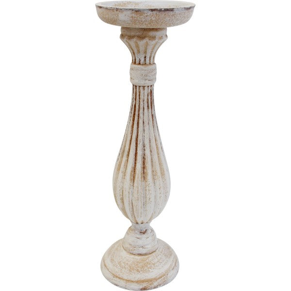 Candlestick Potts White