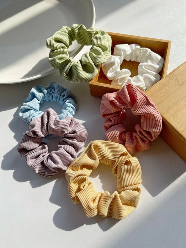 Soft Colour Scrunchies