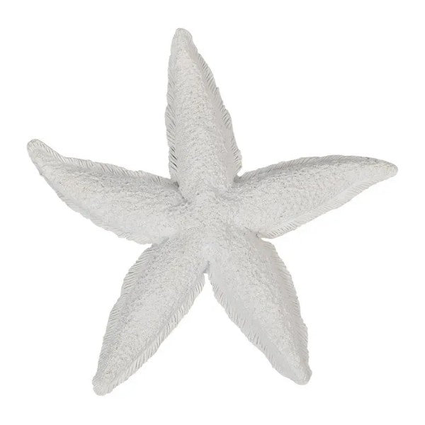 Starfish Sculpture White Resin