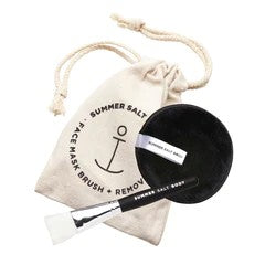 MASK + MAKEUP REMOVER PAD & MASK APPLICATION BRUSH