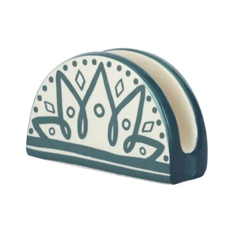 LISBON CERAMIC NAPKIN HOLDER