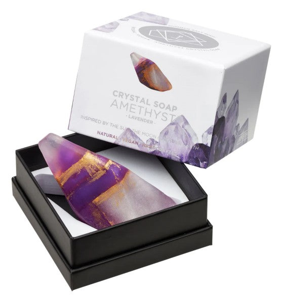 CRYSTAL SOAP - AMETHYST