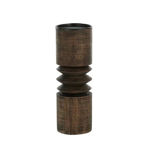 VESPER WOOD CANDLE HOLDER