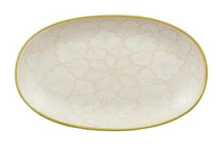 ALEAH CER OVAL DISH