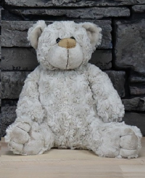 BEIGE FLUFFY BEAR 23CM